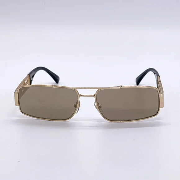 NEW VERSACE VE2257 1002/5A SUNGLASSES VERSACE MOD2257 GOLD  display picture 2